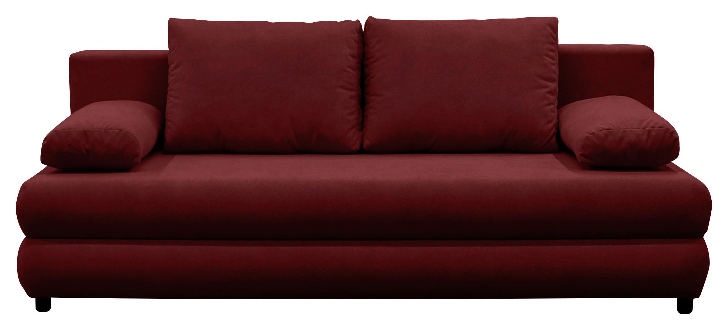Schlafsofa Mela Bordeaux B: 206cm