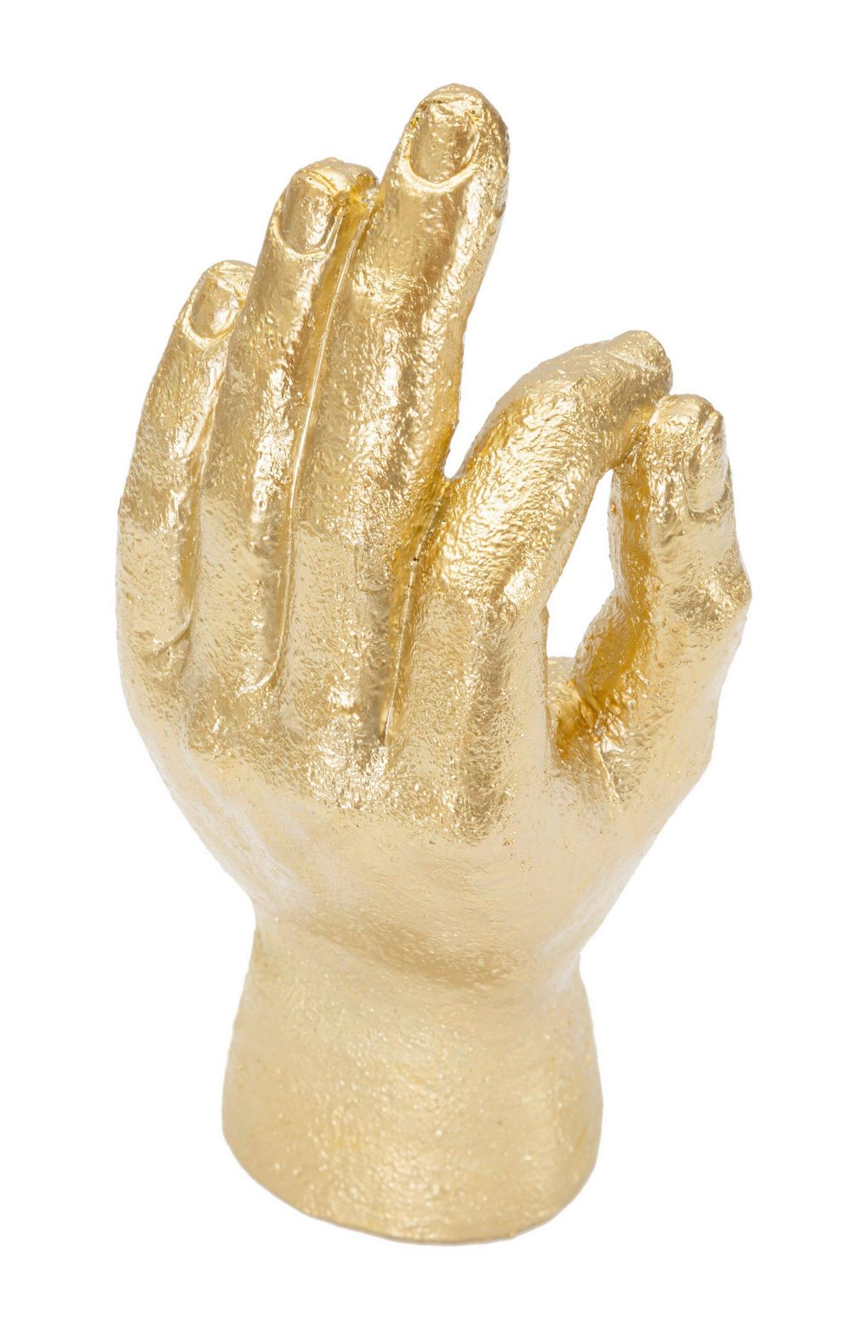 SOCHA PRANA - zlatá, Basics, plast (10/22.5/7cm)