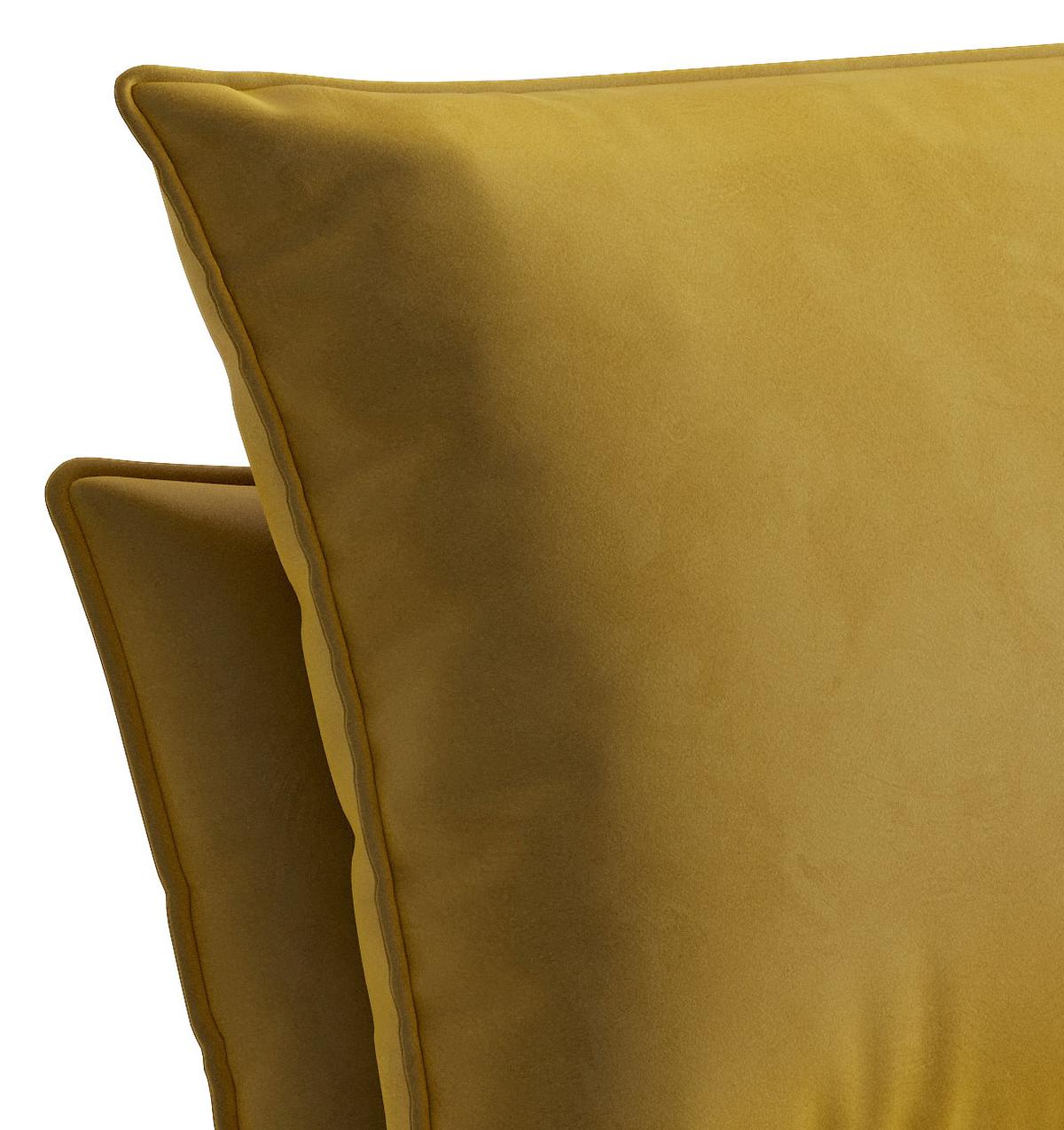 Sessel Skyline - Gelb, Design, Textil (72/84/90cm) - Livetastic