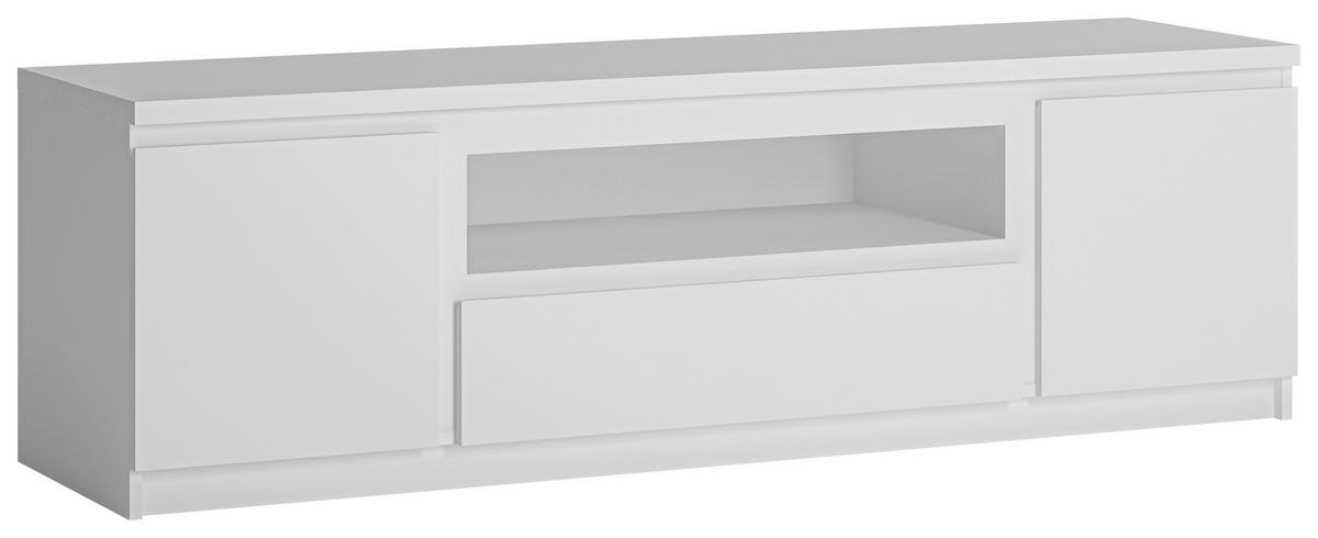 KOMODA POD TELEVIZI FRIBO - Moderní, kompozitní dřevo/plast (165,4/51,1/45cm)