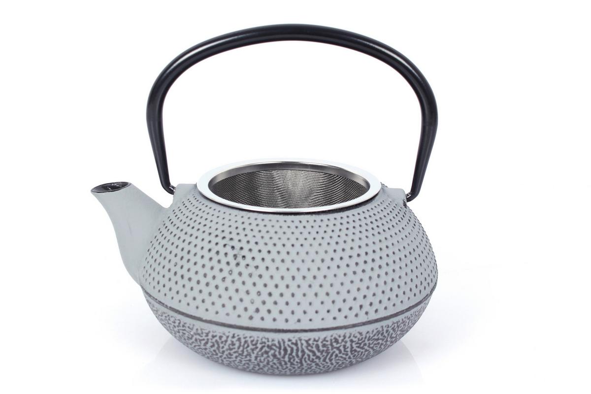 Čajová sada EW-GE-1603G - sivá, Basics, kov (800ml) - Echtwerk