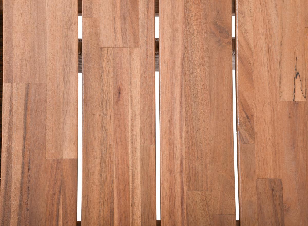Gartentisch Braga - Schwarz/Braun, Basics, Holz/Kunststoff (220/100/75cm) - Gardenson