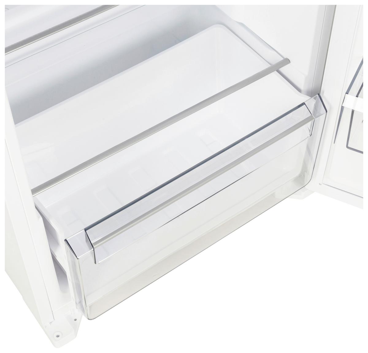 Kühl-Gefrier-Kombination Ekhtmfse - Weiß, Basics, Glas/Kunststoff (54/145/54cm) - Mican