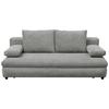 Schlafsofa Oslo Hellgrau, Lf: 200x140 Cm - Hellgrau, Trend, Holz/Kunststoff (205/72/100cm)