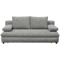 Schlafsofa Oslo Hellgrau, Lf: 200x140 Cm - Hellgrau, Trend, Holz/Kunststoff (205/72/100cm)