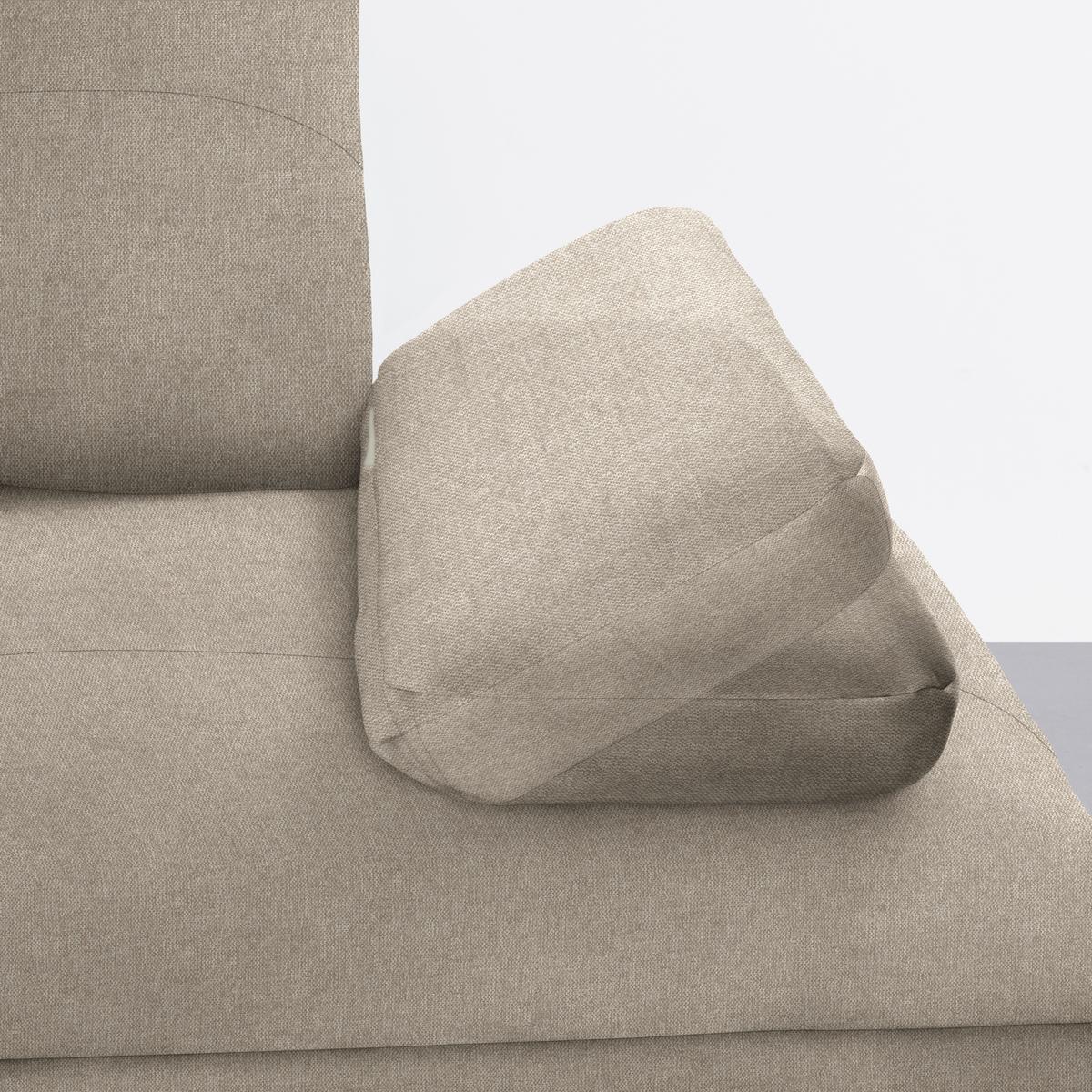 Rohová sedačka TRENDY, pravá, écru - čierna/écru, Modern, kov/kompozitné drevo (310/93/250cm) - Premium Living