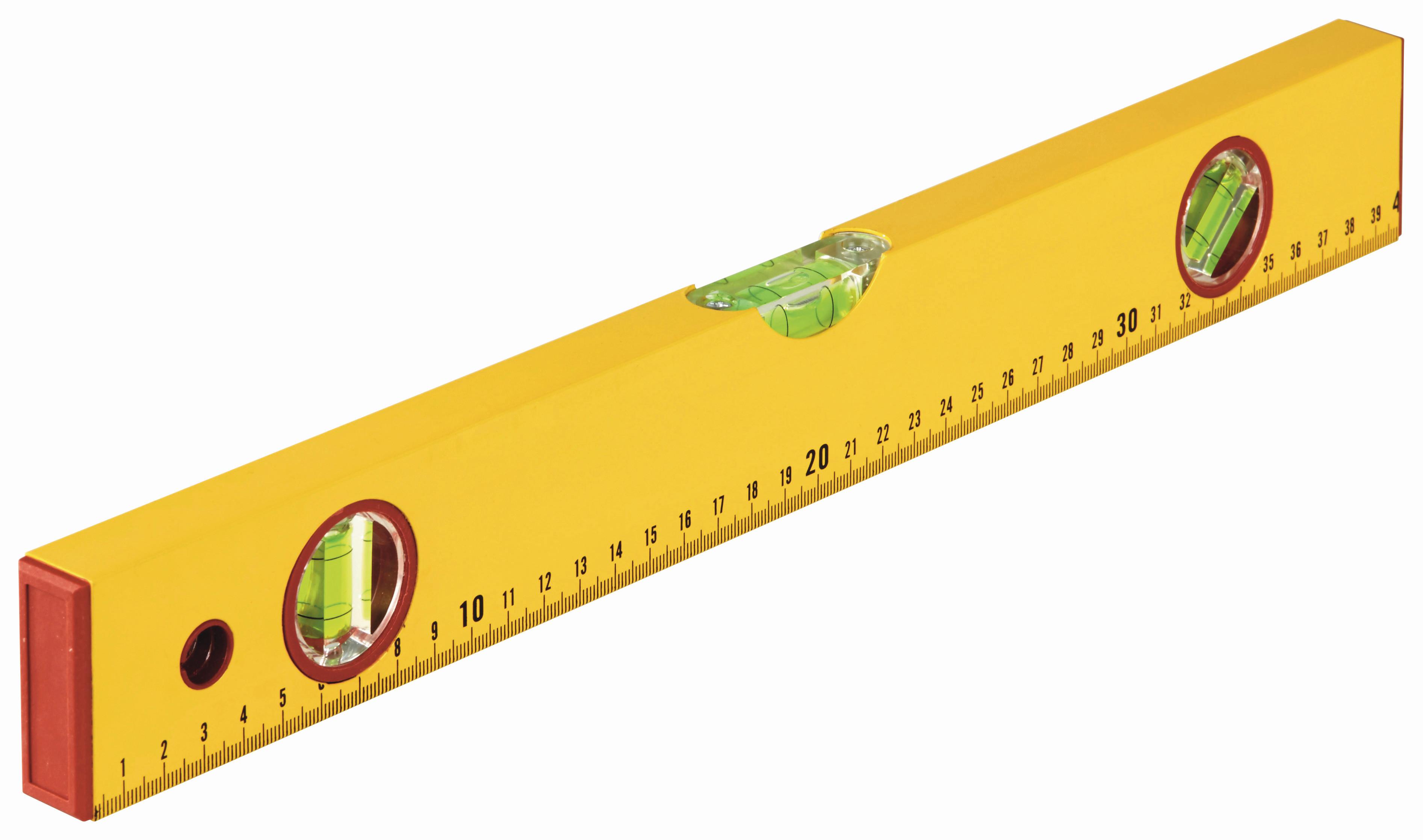 Wasserwaage Falko L: 40 cm, 3 Libellen, mit Aufhängeloch