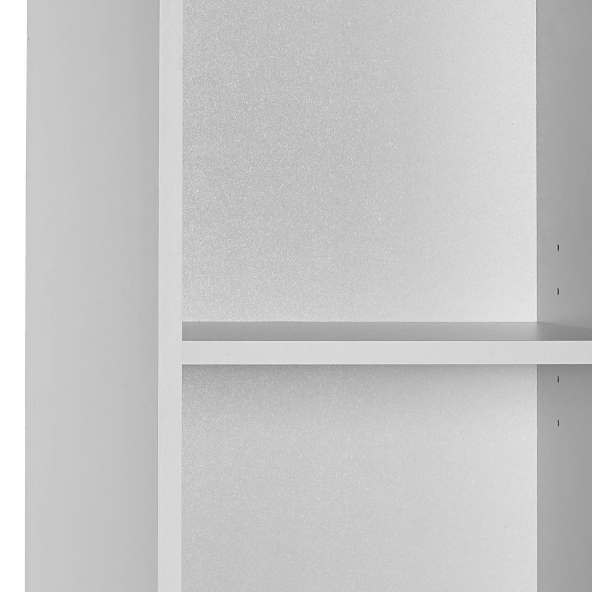 Aktenregal Serie 4000 Lichtgrau B 39,3 Cm - Hellgrau/Schwarz, Basics, Holzwerkstoff (39,3/152,8/39,5cm) - MID.YOU