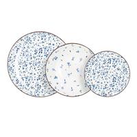 Tafelservice Country Side - Blau/Weiß, Design, Keramik - Luca Bessoni