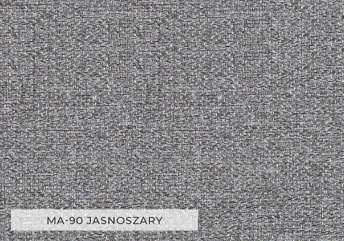 Rozkládací sedačka Simone, pravé provedení - světle šedá/přírodní barvy, Moderní, dřevo/textil (321/82/95/208cm)