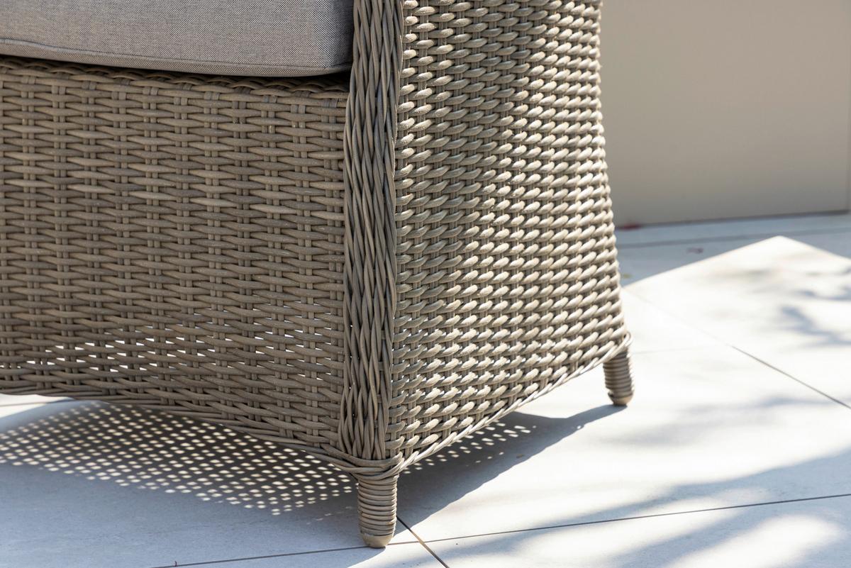 GARTENSTUHL-SET WEMBLEY - Braun, KONVENTIONELL, Kunststoff/Metall (62/94/66cm) - Gardenson