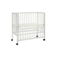 Beistellbett Bedside Crib Cocon Weiß, verstellbar - Weiß, Basics, Holz (90/40cm) - Fillikid
