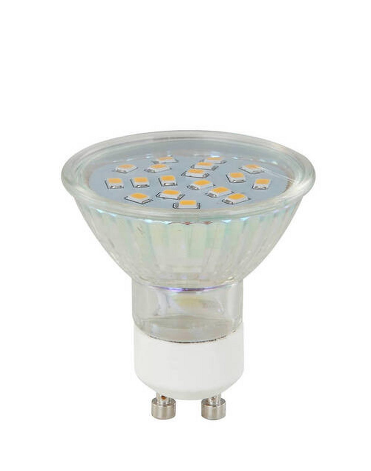 LED-Klemmleuchte 2477l - Messingfarben, Design, Metall (24/24/37,5cm) - Globo