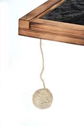 Kratzbaum aus Echtholz mit Schlafhöhle kaufen Kratzbaum aus Echtholz mit Schlafhöhle kaufen