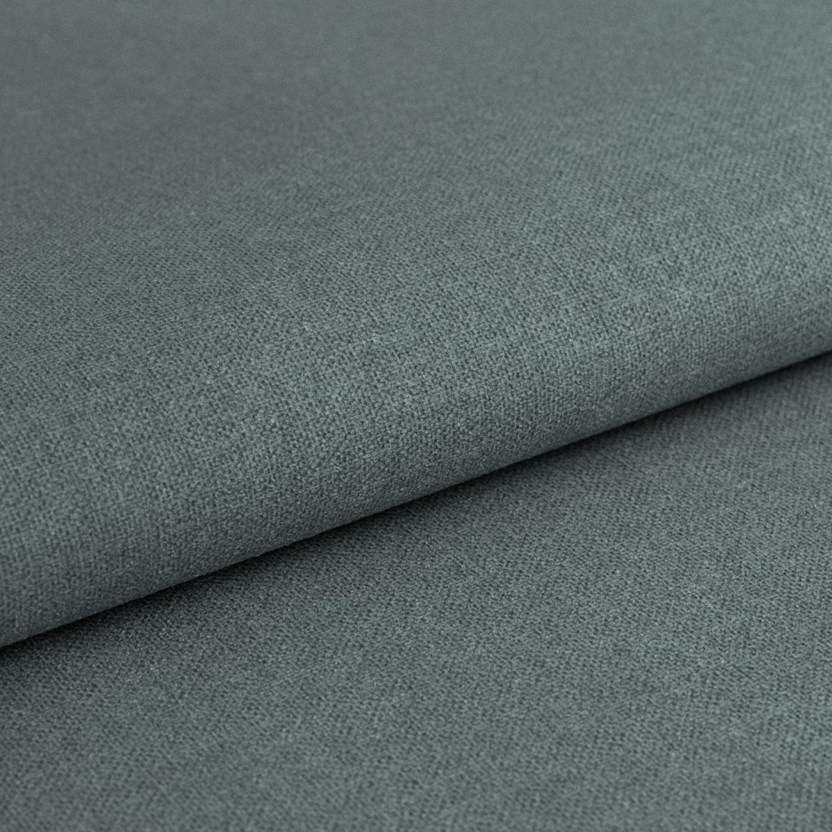 Hocker Gemini Grau, B: 108cm - Chromfarben/Mintgrün, KONVENTIONELL, Textil (108/46/108cm)