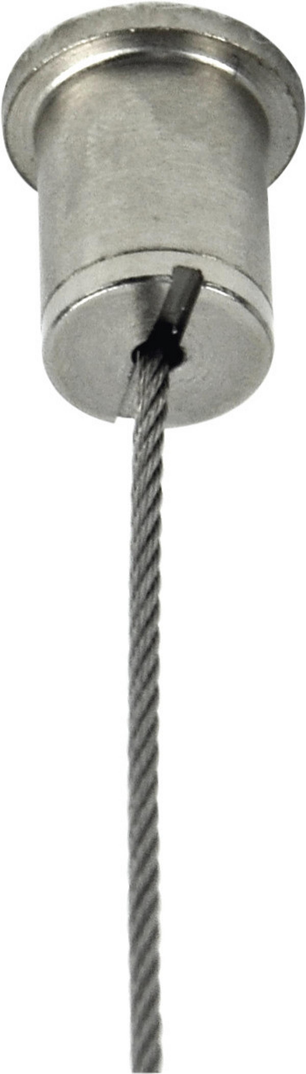 Seilsystem-montageset 2414990010070 - Edelstahlfarben, Basics, Metall (150cm)