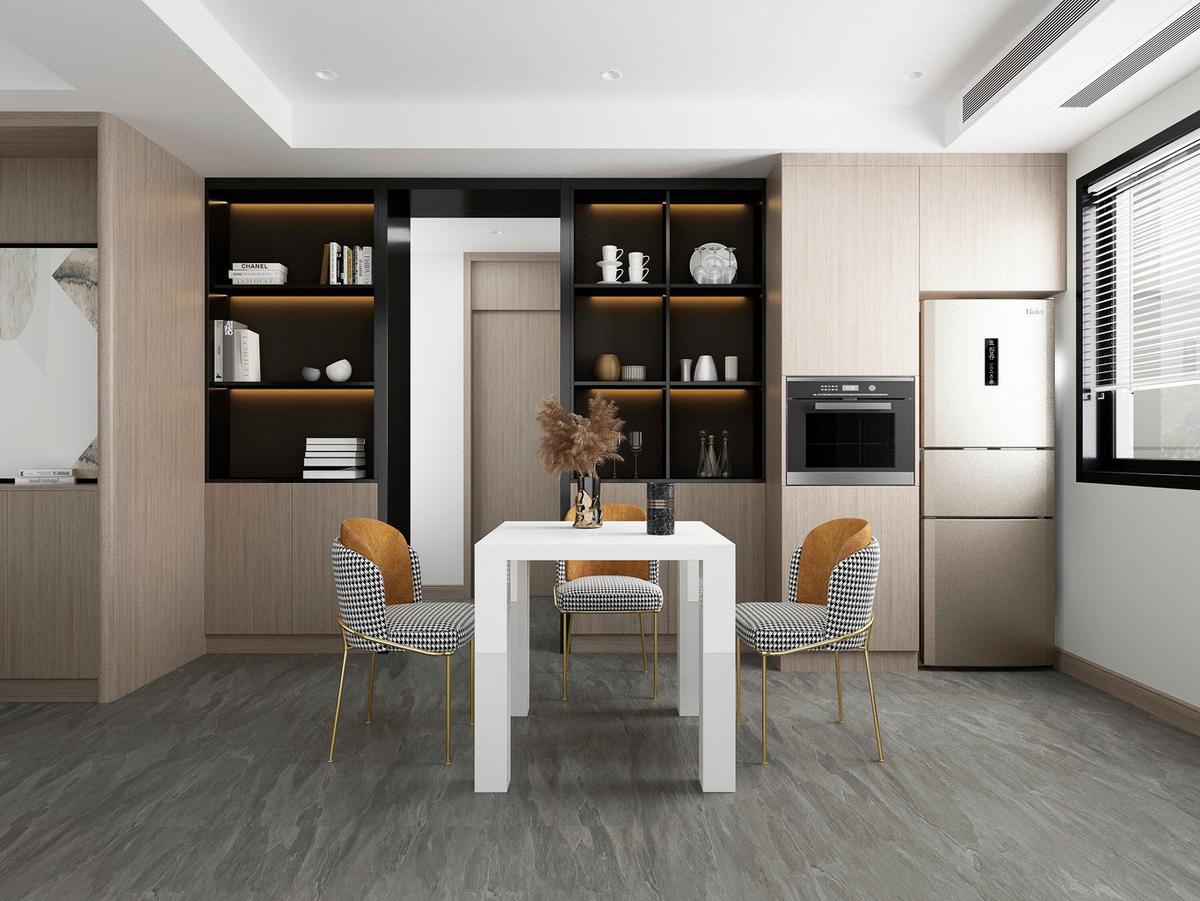 Esstisch Weiß B: 80 Cm - Weiß Hochglanz, MODERN, Holzwerkstoff (80/80/76cm) - Livetastic