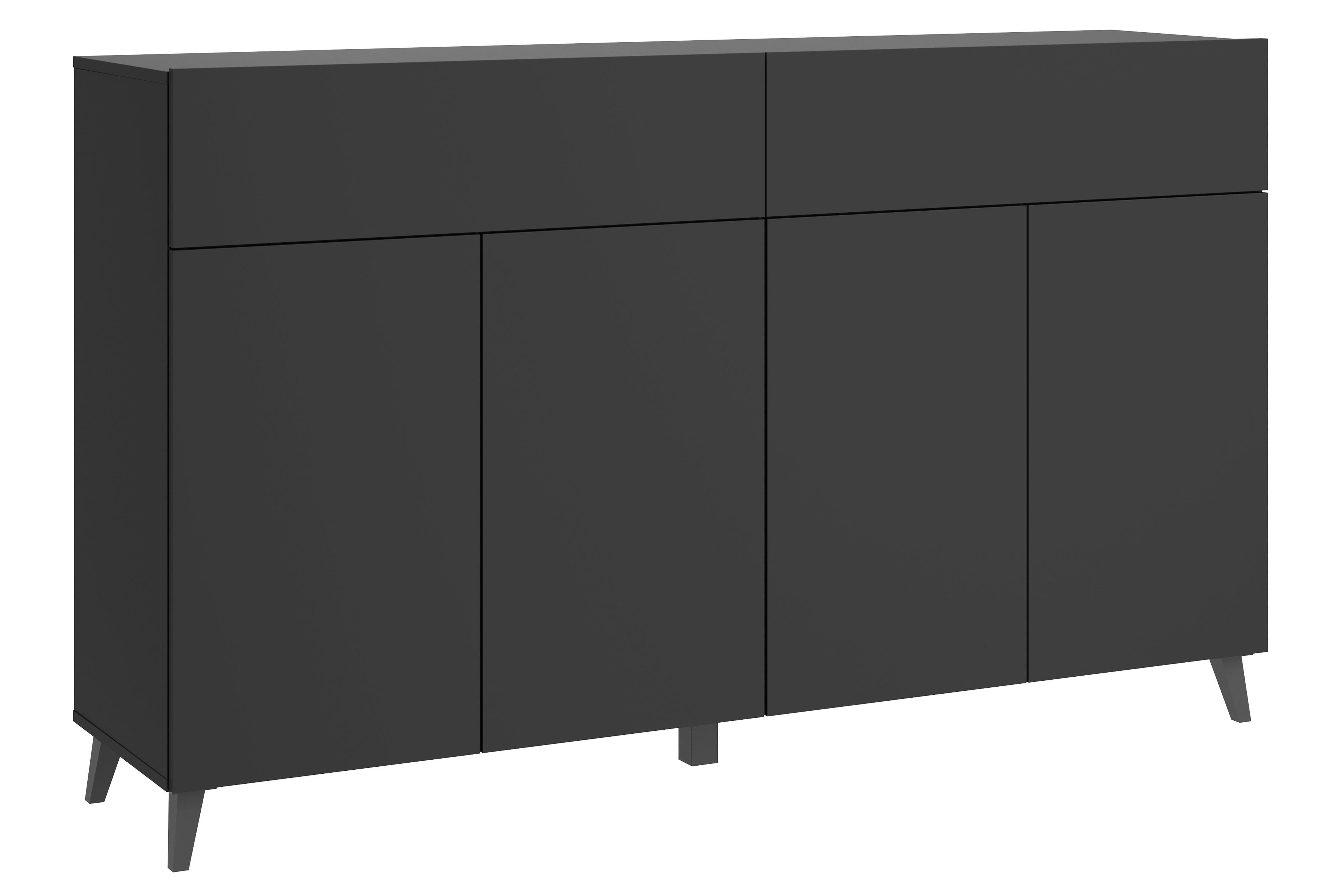 Sideboard Phuket schwarz B: 160cm