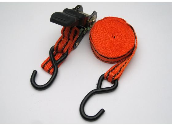 Spanngurt 4,5 Meter - Rot/Schwarz, KONVENTIONELL, Kunststoff/Metall (4500cm) Spanngurt 4,5 Meter - Rot/Schwarz, KONVENTIONELL, Kunststoff/Metall (4500cm)