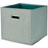 Faltbox Martin - Grün, Basics, Papier/Textil (33/32/33cm) - James Wood