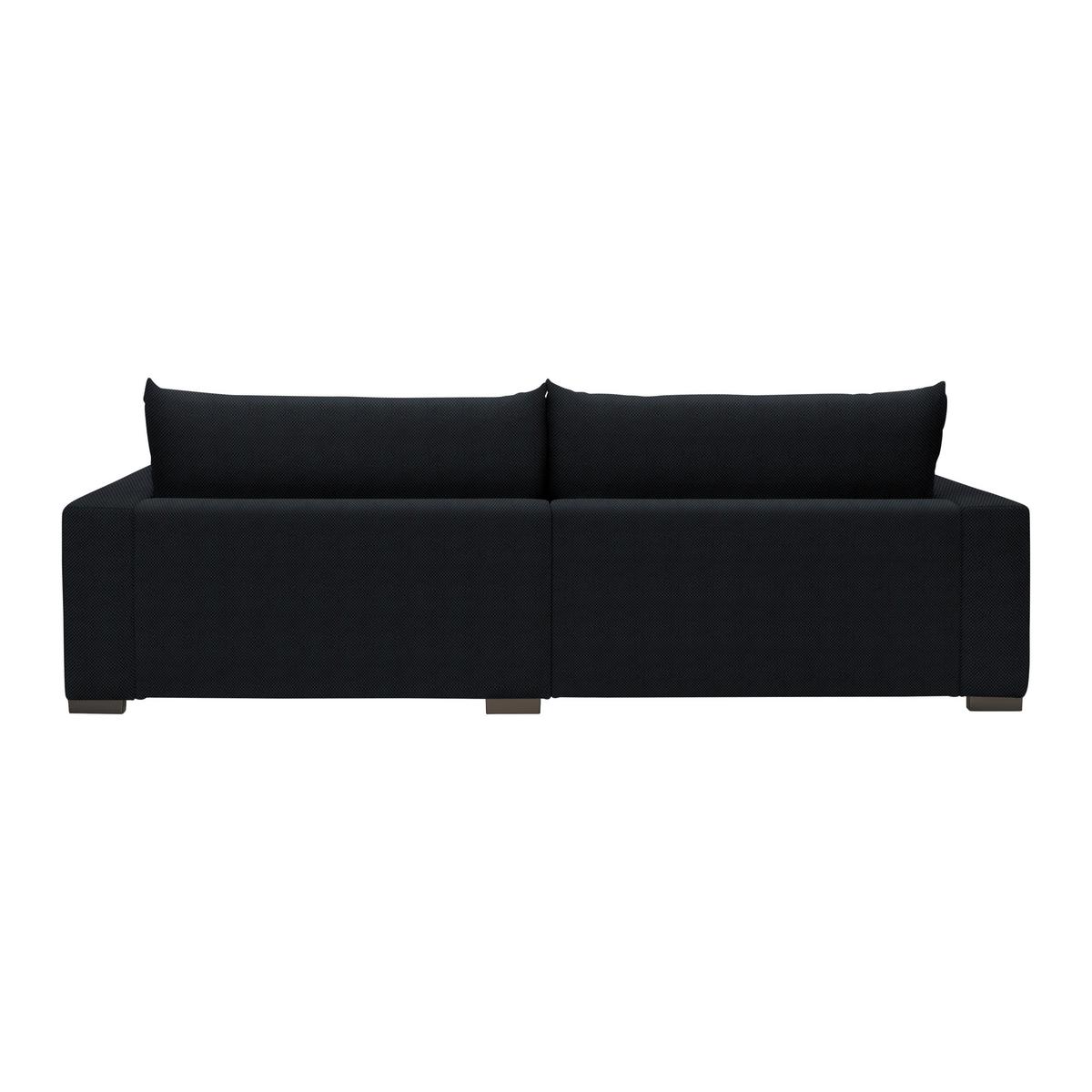Mega pohovka PEDRO 1200, černá - černá, Moderní, kov/dřevo (261/83/124cm) - Mömax