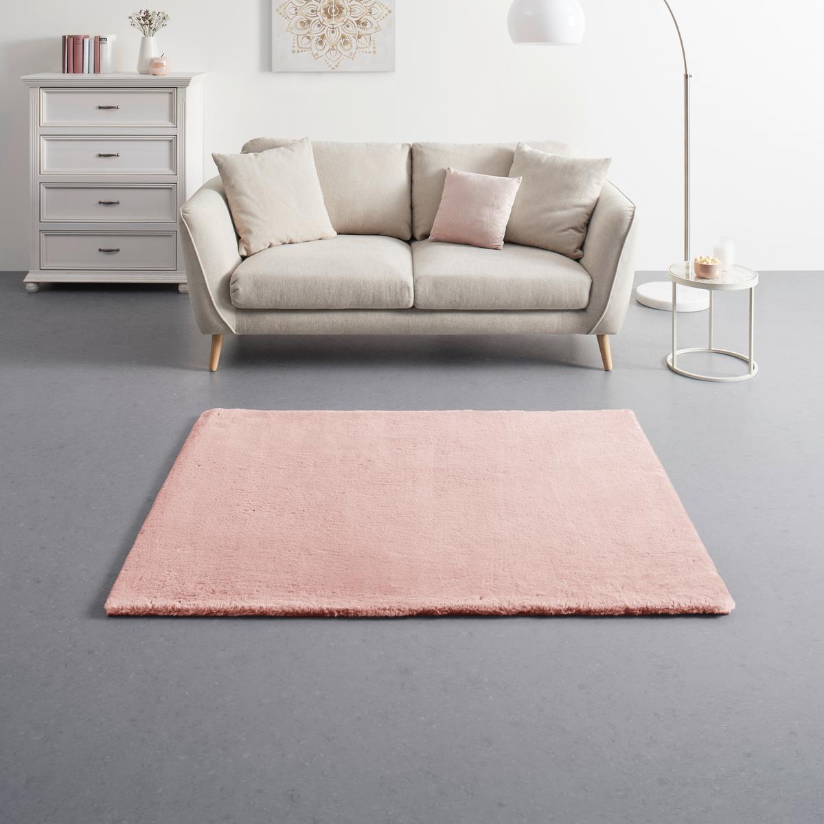 UMELÁ KOŽUŠINA CAROLINE 4 - hnedofialová, Modern, textil (200/290cm) - Mömax