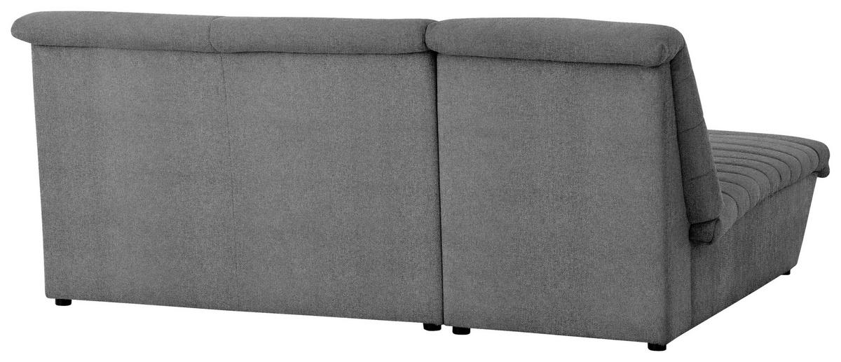 Ecksofa Looks Viii - Graubraun/Schwarz, Design, Textil (168/214cm) - LOOKS by W.Joop