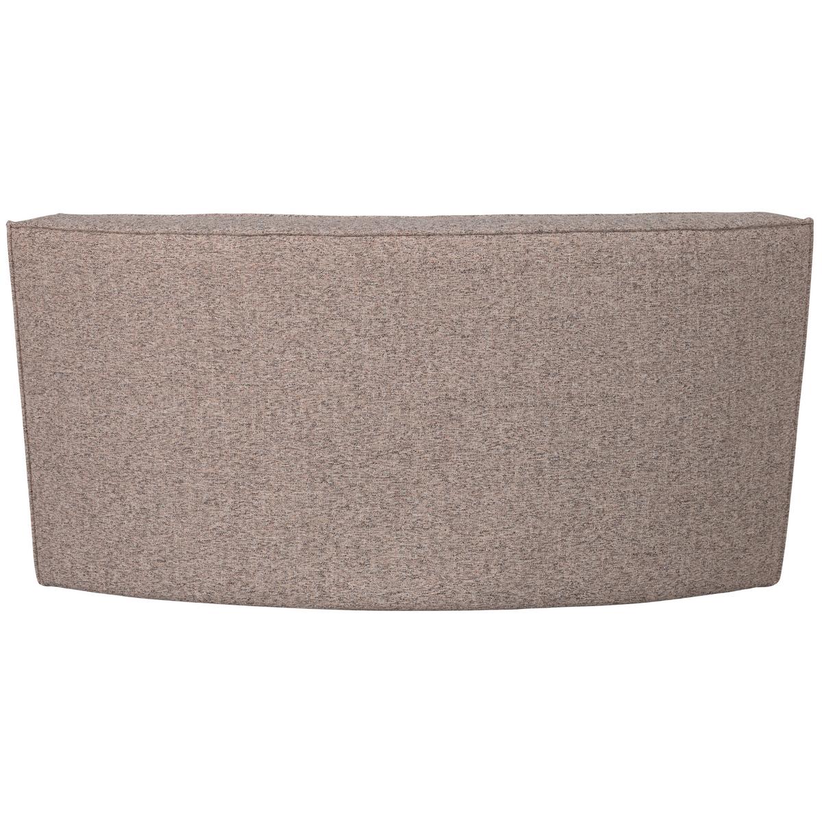 Eckbank Europa Sandfarben B: 186 cm - Sandfarben/Schwarz, Design, Textil (186/85/90cm) - Livetastic