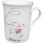 Kaffeebecher Mischella - Schwarz/Rosa, KONVENTIONELL, Keramik (7,8/9,8cm) - Luca Bessoni Kaffeebecher Mischella - Schwarz/Rosa, KONVENTIONELL, Keramik (7,8/9,8cm) - Luca Bessoni