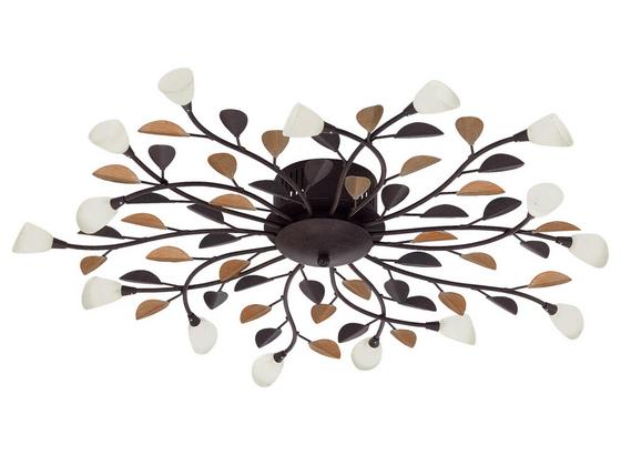Deckenleuchte Campania - Goldfarben/Braun, MODERN, Glas/Metall (77,5/11,5cm) Deckenleuchte Campania - Goldfarben/Braun, MODERN, Glas/Metall (77,5/11,5cm)