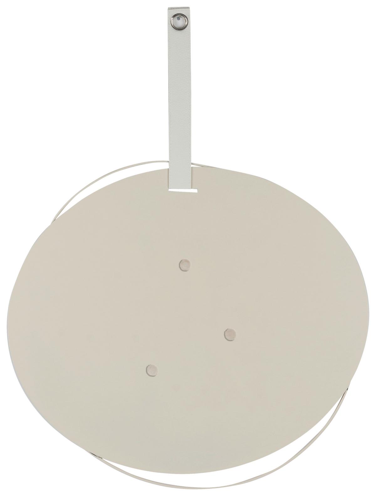 Magnetická tabuľa LEAN - béžová, kov/textil (50/46/0,5cm) - Mömax