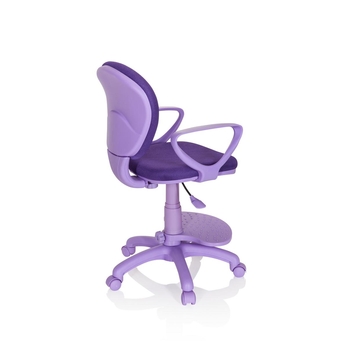 Jugenddrehstuhl Kid Colour Lila - Lila, Basics, Kunststoff (53/83-95/51cm) - MID.YOU