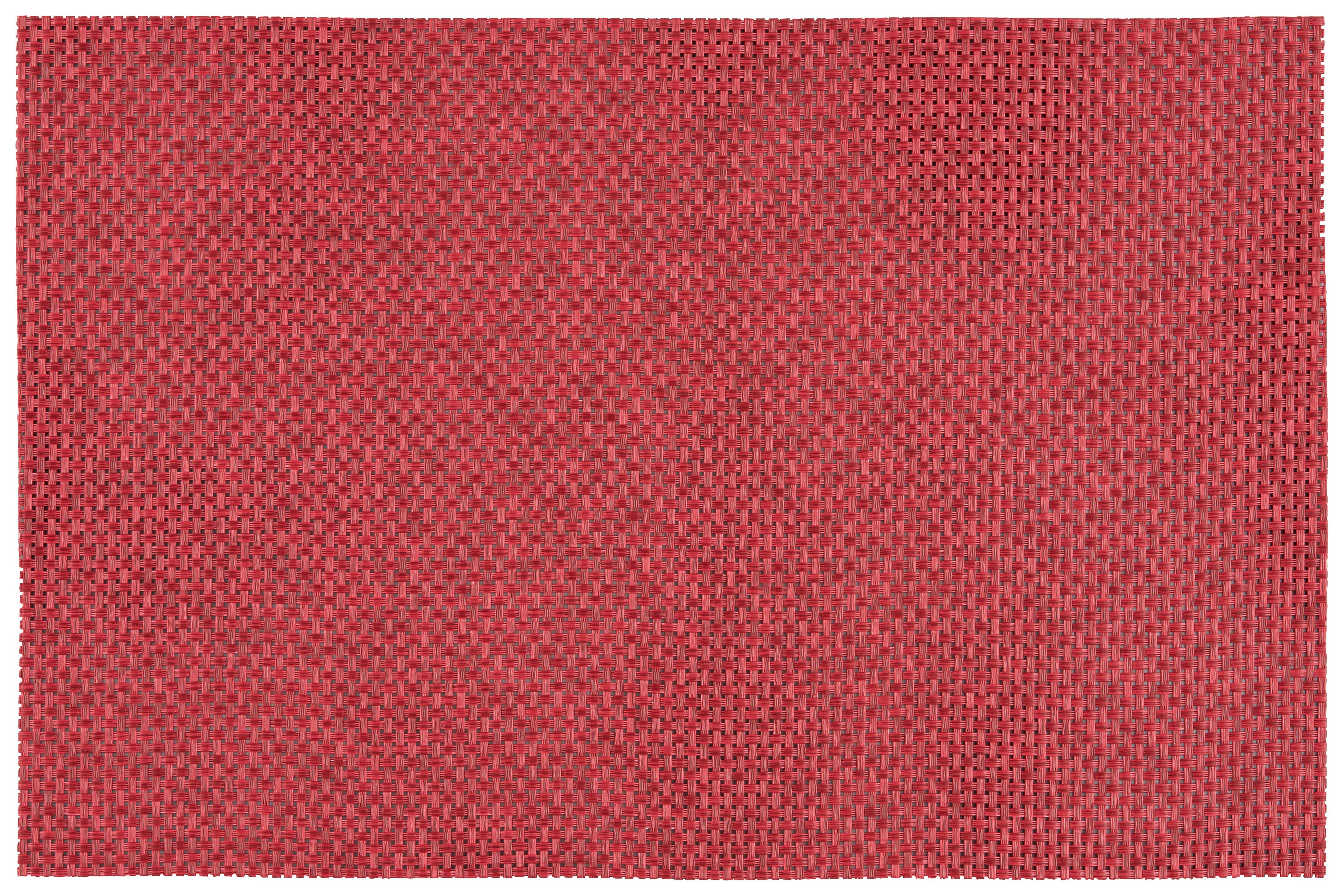 PRESTIERANIE Stefan, 45/30cm, červená - červená, plast (45/30cm) - Modern Living