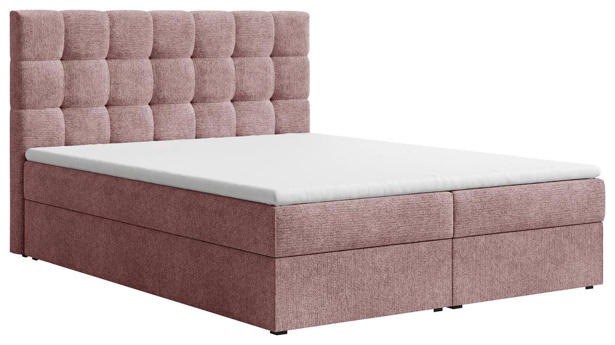 BOXBETT Oslo Kupferfarben 180x200cm - Schwarz/Kupferfarben, MODERN, Holz/Kunststoff (180/200cm) - MID.YOU