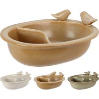 Madárfürdő 795211080 - világoszöld/alabástromfehér, Basics, kerámia