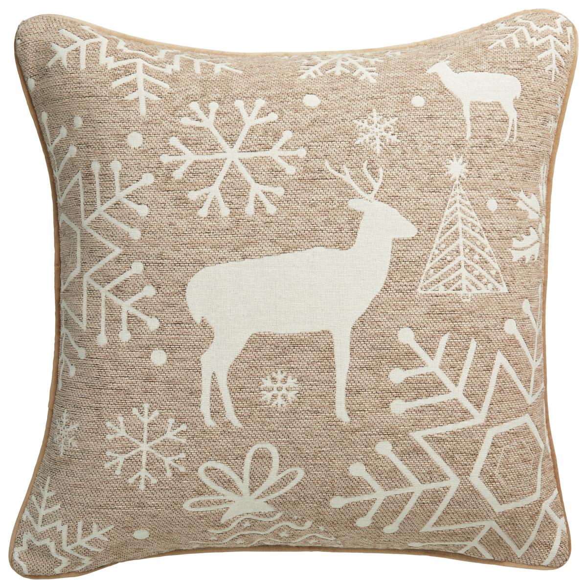 Díszpárna Göteborg Kb. 45/45cm - bézs, Romantik / Landhaus, textil (45/45cm) - James Wood
