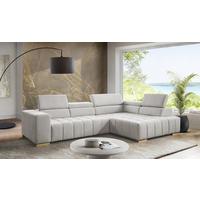 Ecksofa Elias Neu Beige S: 307x201 cm - Beige/Naturfarben, Design, Textil (307/201cm) - Livetastic