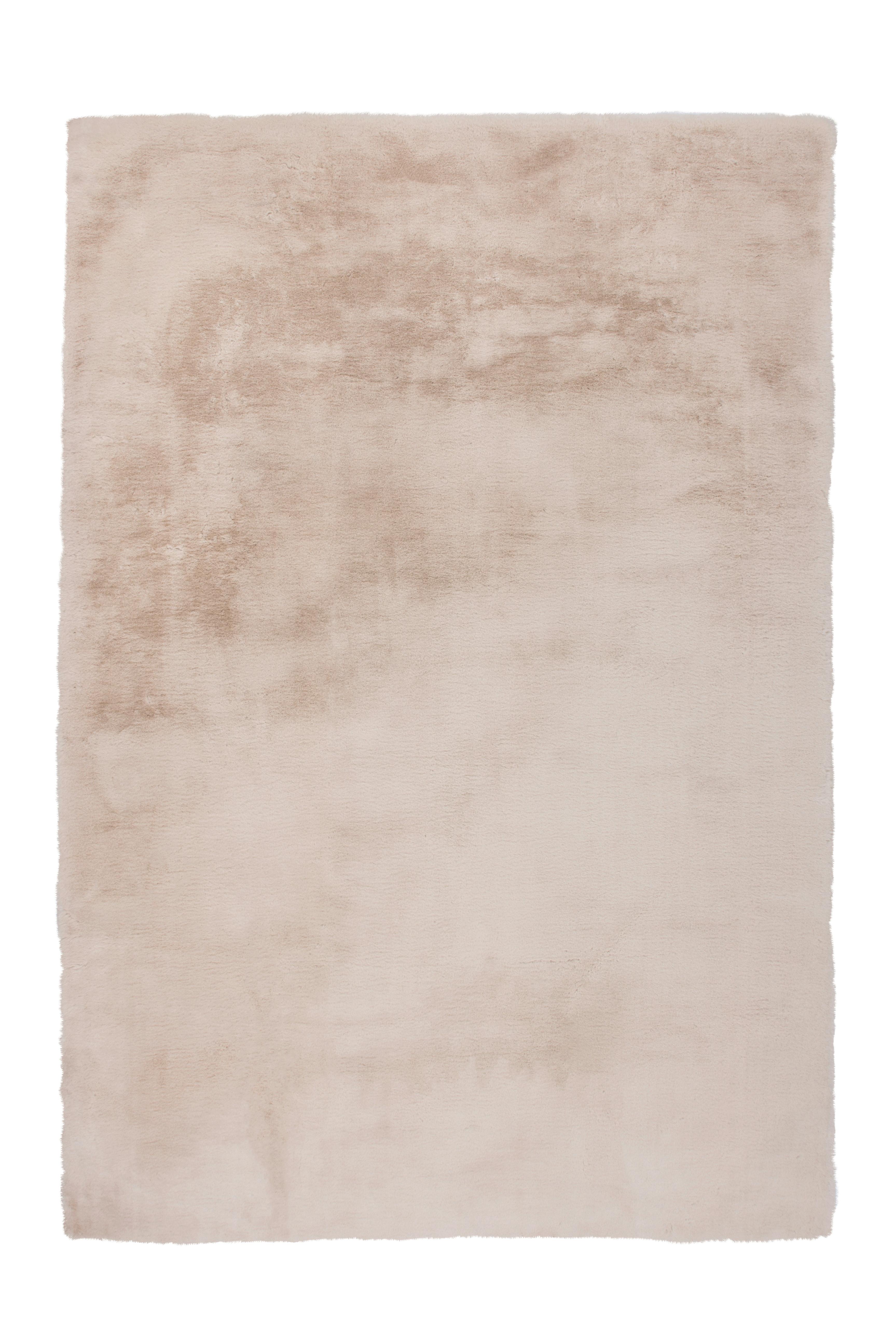 Hochflorteppich Creme Rabbit 160x230 Cm - Creme, Trend, Textil (160/230cm) - Kayoom