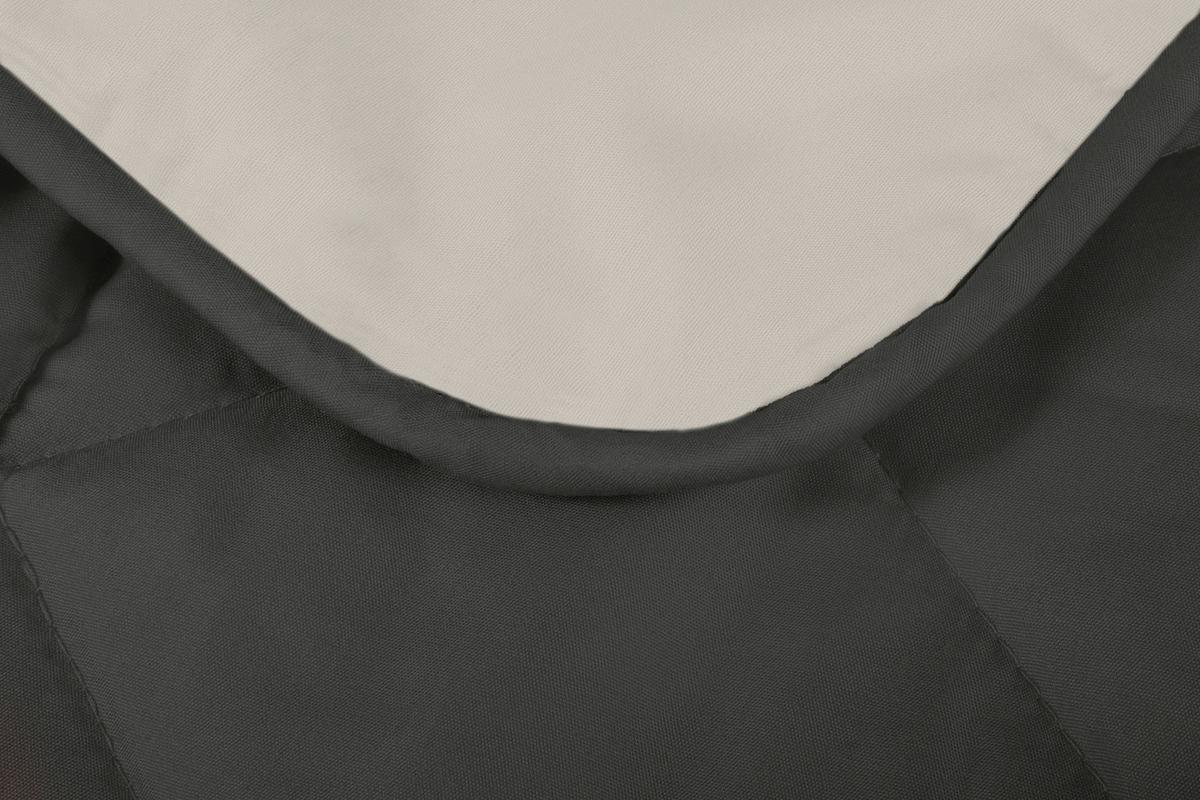 Steppdecke Annika Leicht 140x200 cm - Taupe/Grau, MODERN, Textil (140/200cm) - Luca Bessoni