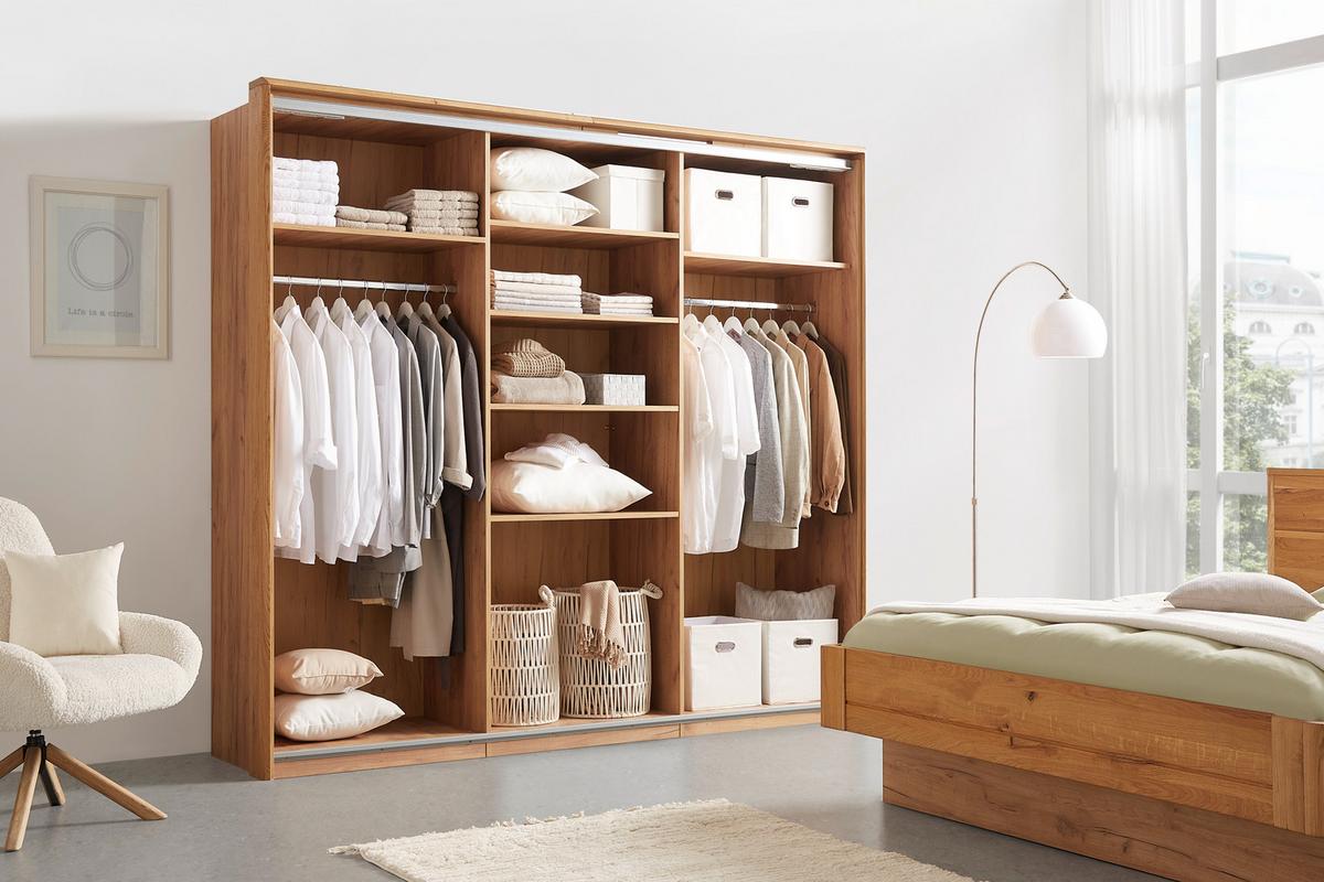 Sada vkladacích políc MONTERRAY - barvy dubu, Konvenční, kompozitní dřevo (80,7/55/1,8cm) - ecoTree