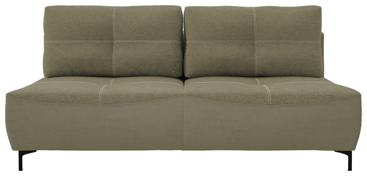 Schlafsofa Wendy - Schwarz/Weiß, Design, Textil (197/94/96cm) - MID.YOU