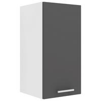 Küchenoberschrank Esilo B: 30 Cm Anthrazit/weiß - Anthrazit/Weiß, KONVENTIONELL, Holzwerkstoff (30/60/31cm) - MID.YOU