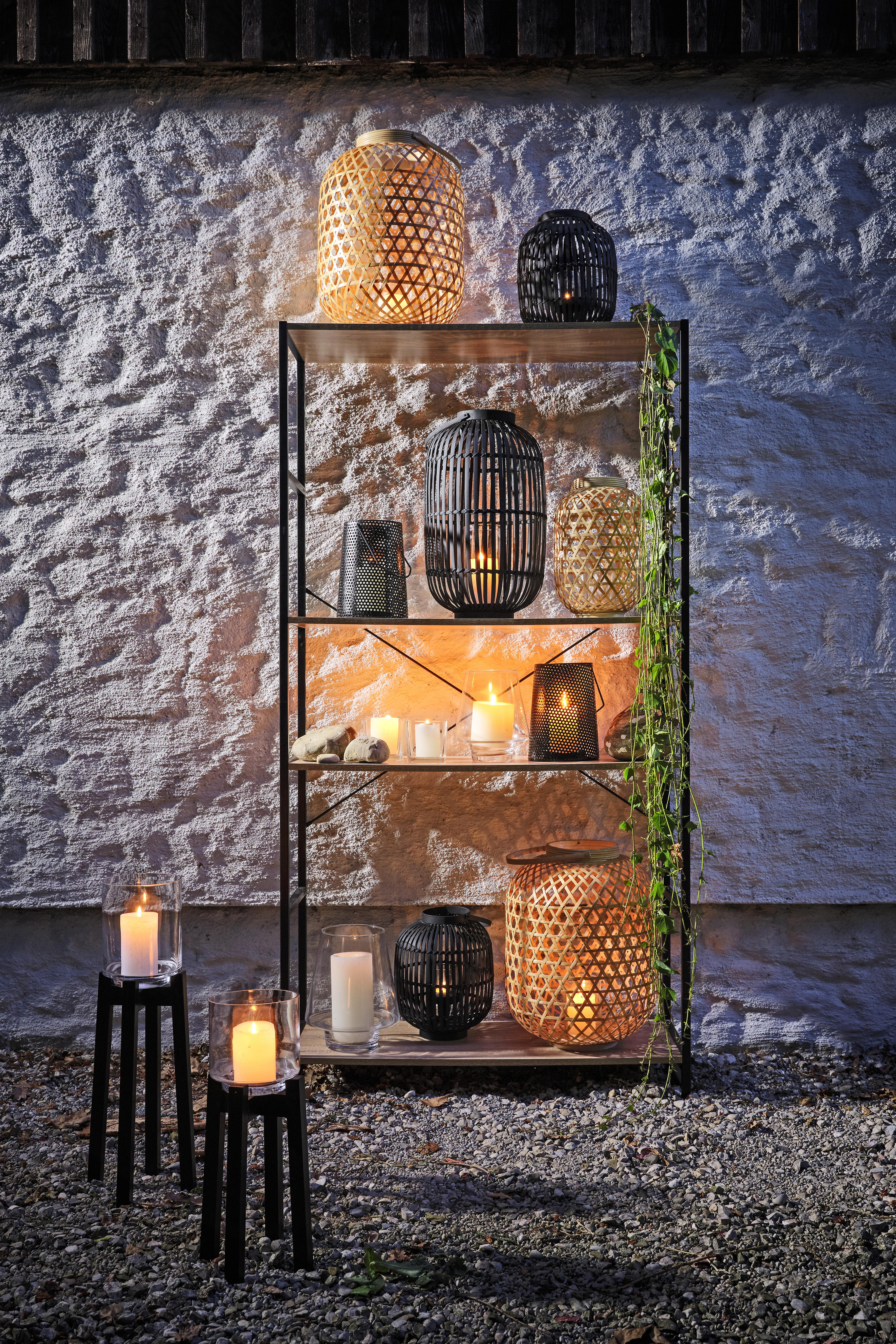 Stojan Na Sviečku Lou - číre, Trend, sklo (18/22cm) - Modern Living