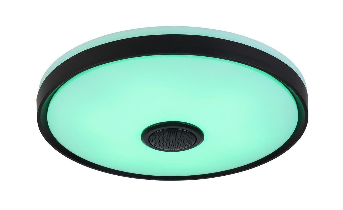 STROPNÉ LED SVIETIDLO MIRSADA -TUYA- - čierna/biela, kov/plast (42/8,5cm) - Premium Living