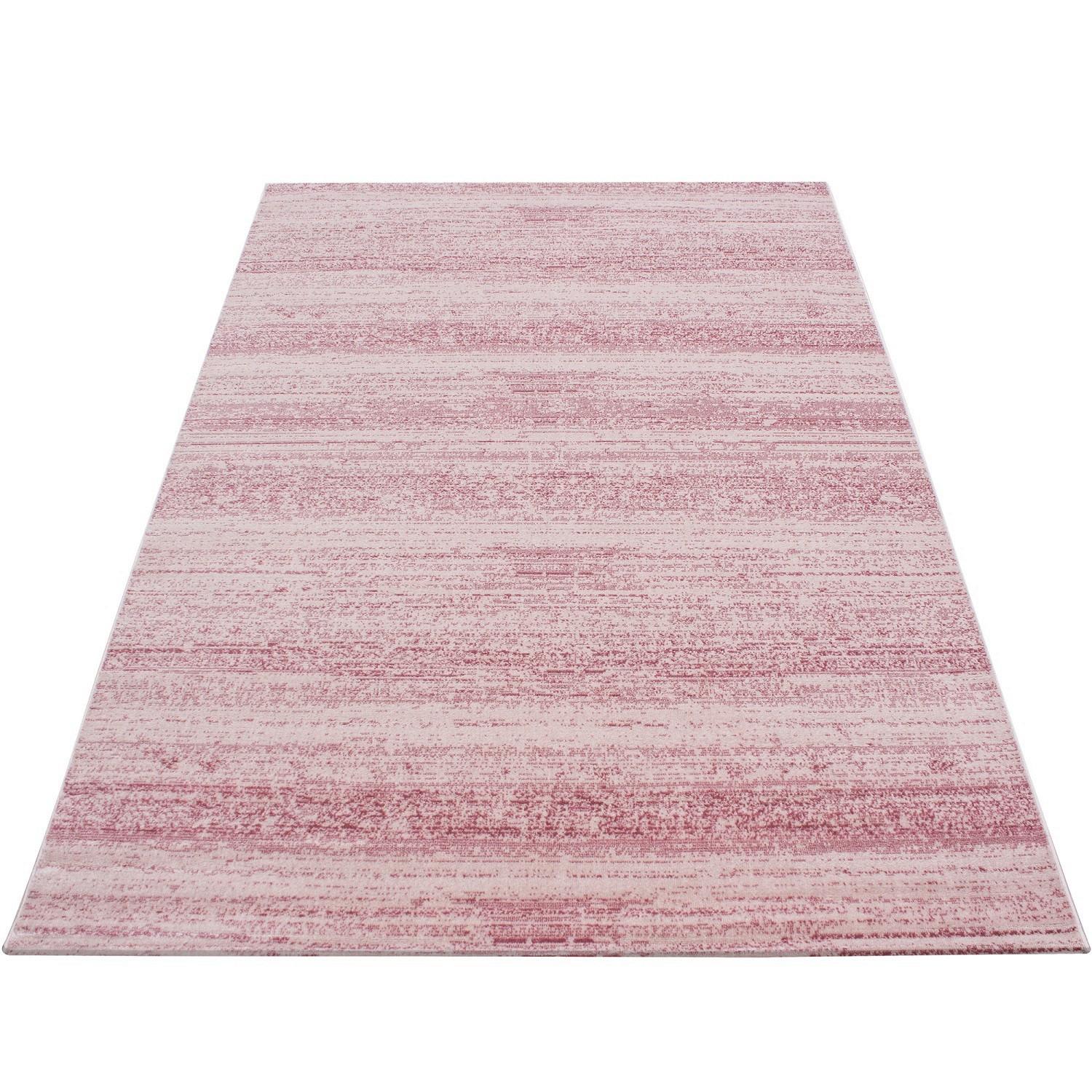 Webteppich Pink Naturfaser Plus 200x290 cm - Pink, Design, Textil (200/290cm)