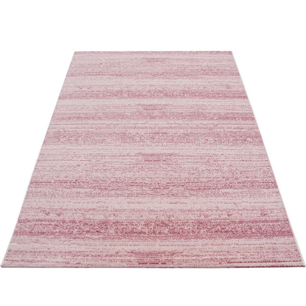 Webteppich Pink Naturfaser Plus 200x290 cm - Pink, Design, Textil (200/290cm)