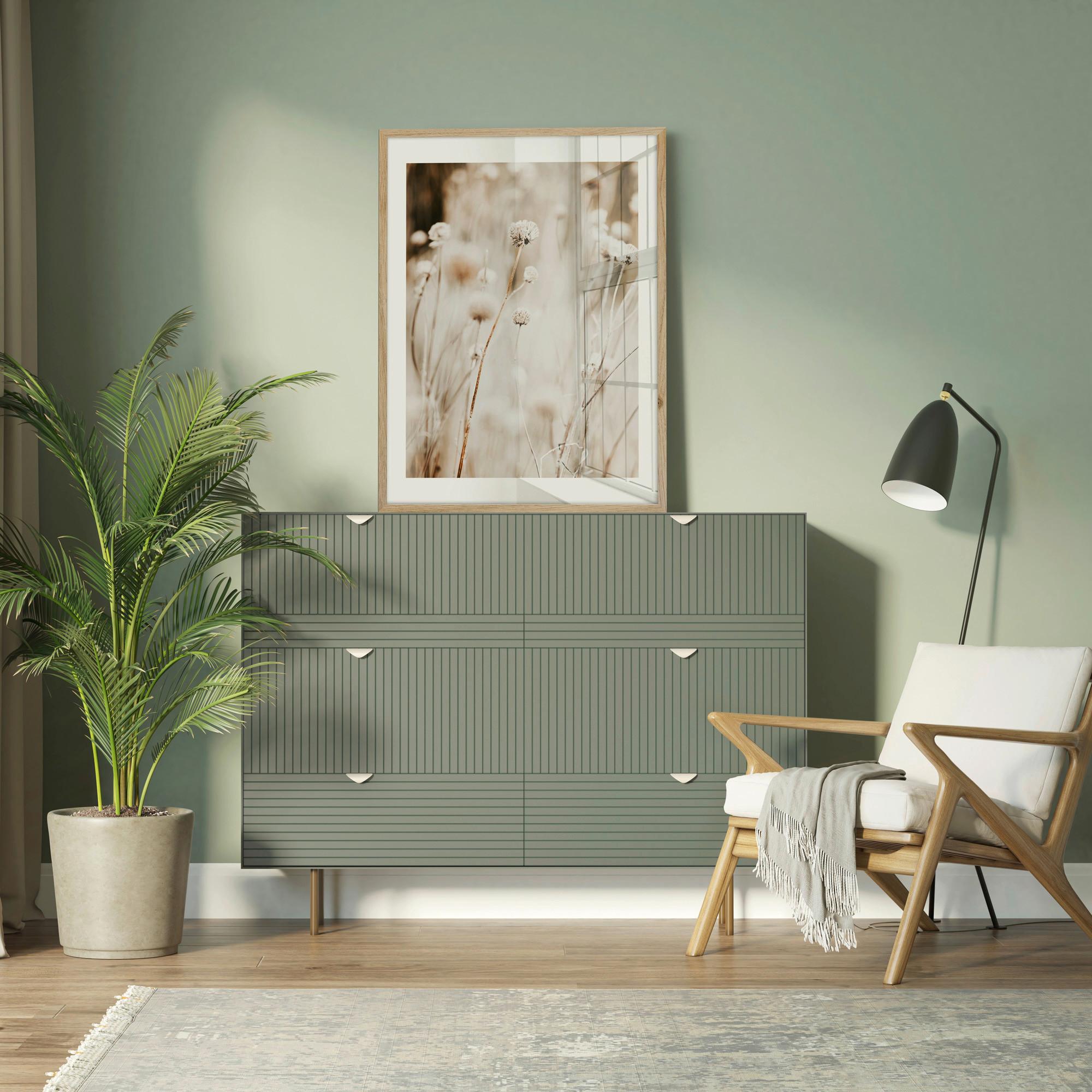 Obraz Image, Ca. 50/70cm - bílá/béžová, kompozitní dřevo/plast (50/70cm) - Modern Living