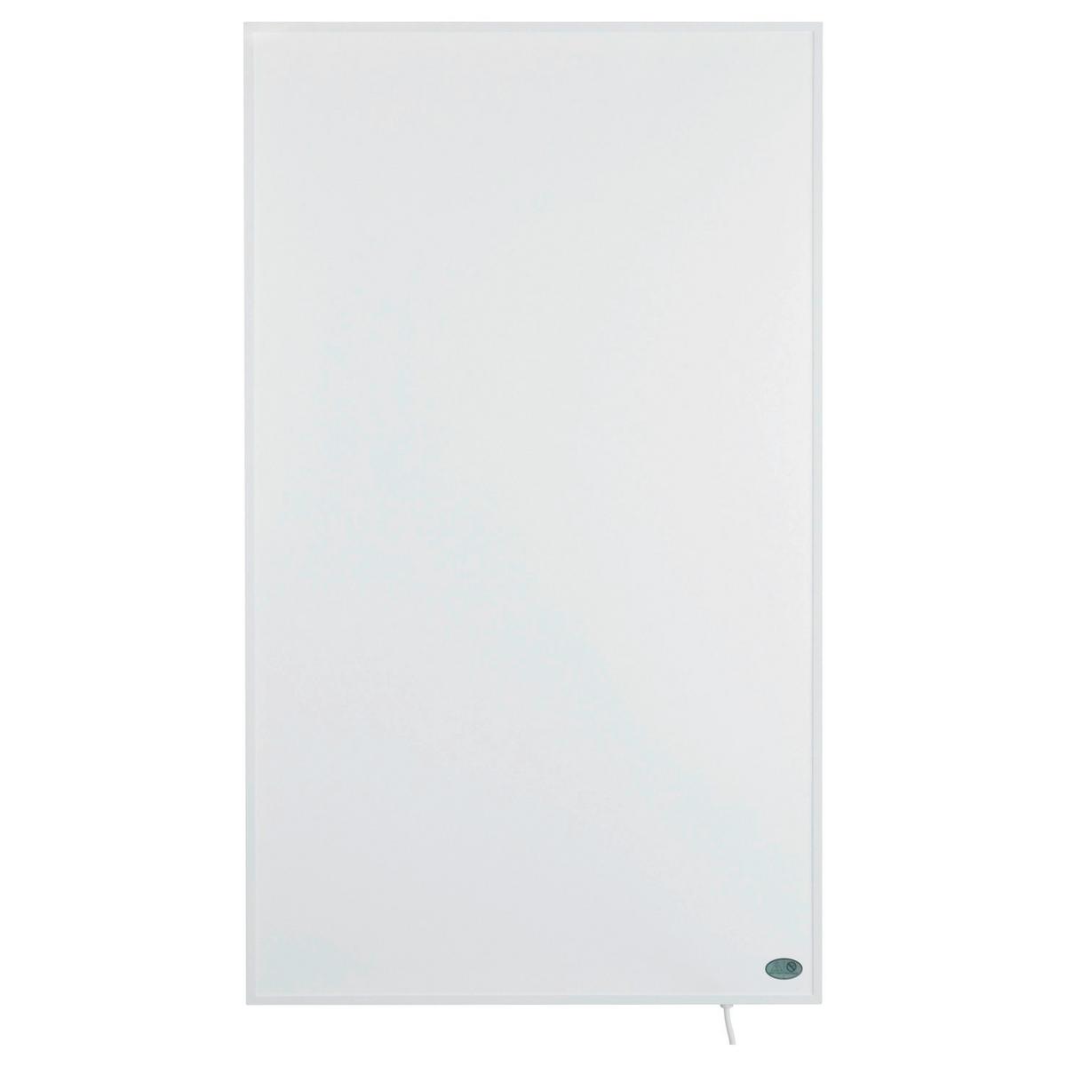 Infrarot Heizung 800 W Base M Weiß 60,5x100,5 Cm - Weiß, Basics, Kunststoff/Metall (100,5/60,5/1,8cm)