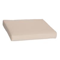 Lounge-Sitzkissen Outdoor 60x60 cm Beige - Beige, Basics, Textil (60/60/8cm) - Gardenson