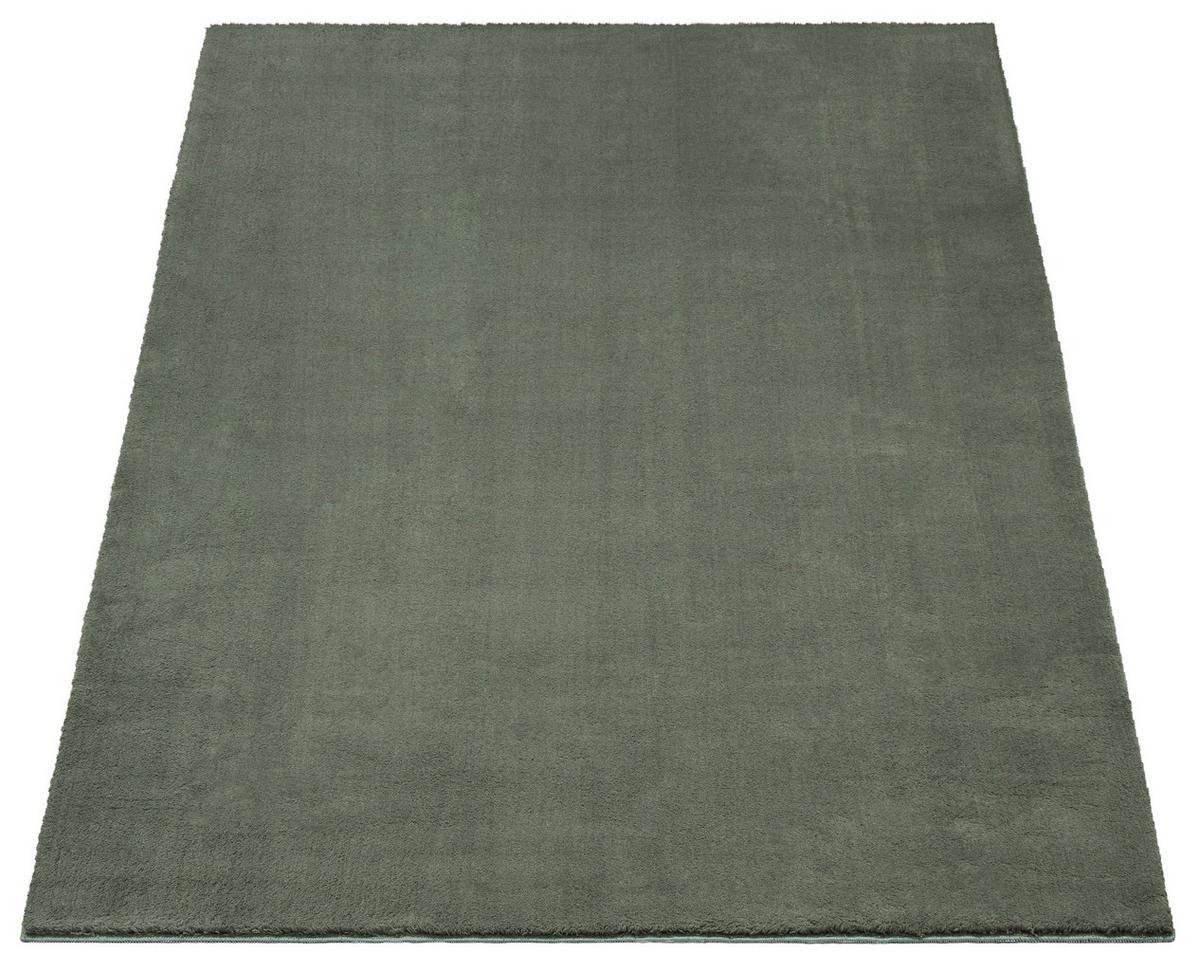 Fellteppich Loft - Grün, KONVENTIONELL, Textil (60/110cm)